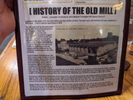 Old Mill Brewpub food