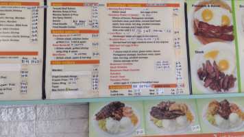 H C Drive Inn menu