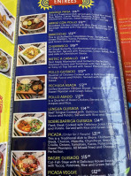 El Parche Colombian menu