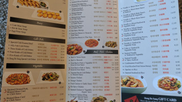 Dong Bo Sung menu