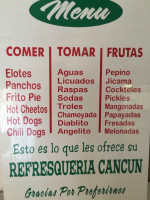 Refresqueria Cancun food