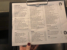 The Edgewood Eatery menu