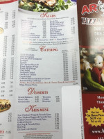 Aroma Pizza And Grill menu