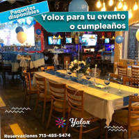 Yolox Restaurant Bar food
