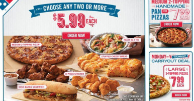 Domino's Pizza food