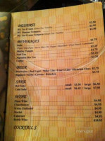 Hana Japanese Steakhouse menu