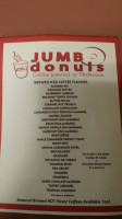 Jumbo Donuts menu