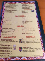 Los Iv Hermanos menu
