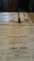 Endzone Sports Pub food