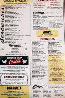 Studebaker's Country menu