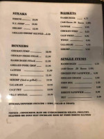 81 And Grill menu