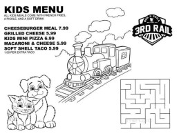 The Third Rail And Grill menu