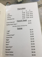 Missi's Place menu