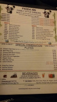 Panda Inn menu