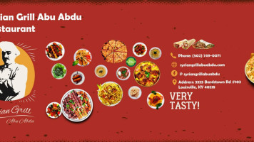 Syrian Grill Abu Abdu food