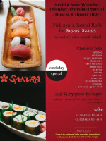 Sakura Japanese Steak, Seafood House Sushi food