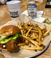 Groove Burgers food
