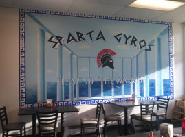 Sparta Gyros inside