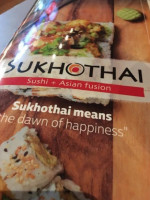 Sukhothai Sushi Asian Fusion inside