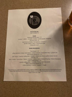 The Lamplighter Pub menu