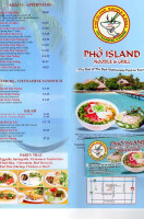 Pho Island food