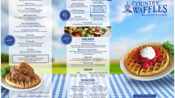 Country Waffles food