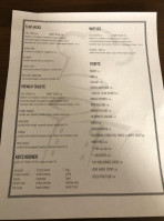 Double Horse Bistro menu