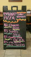 Bruno's Pizza inside