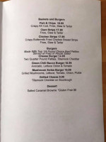 Spyglass At Otter Crest menu