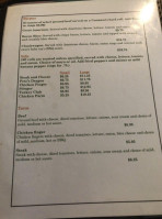 Orange Tree Inn menu