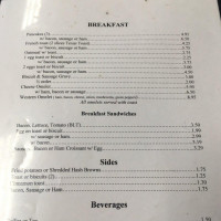 Lillies Place menu