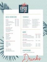 Coco Cantina Pahoa menu