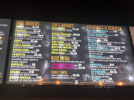 Ixtapalapa Taqueria menu