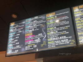 Ixtapalapa Taqueria menu