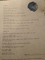 Codex menu