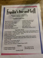 Frankie's Place menu