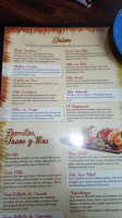 Si Senor Mexican Grill menu