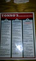 Tonno's Sports Grill inside