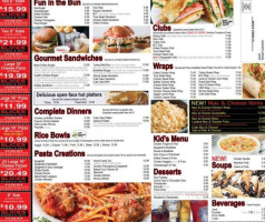 Slices Pizzeria menu