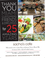 Sacha's Cafe inside