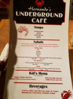 Underground Cafe Hernando food