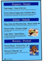 Prost menu