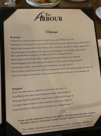 The Arbour Pasadena menu