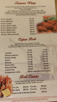 Red Crawfish Seafood Wings menu
