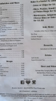 The Twisted Prop Grille menu