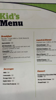 Jackdaw menu