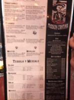 Mission Cantina menu