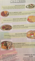 El Tequila Authentic Mexican Food menu