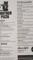 Panther Pizza Milford Center menu