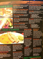Habanero Fresh Mexican Food menu